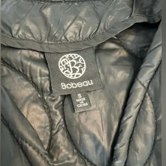 Bobeau Black Lightweight Quilted Puffer Jacket - Picture 5 of 7